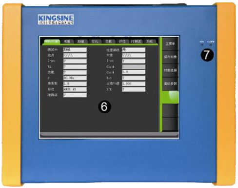 Анализатор CT PT портативной машинки дисплея KT210 TFT LCD автоматический