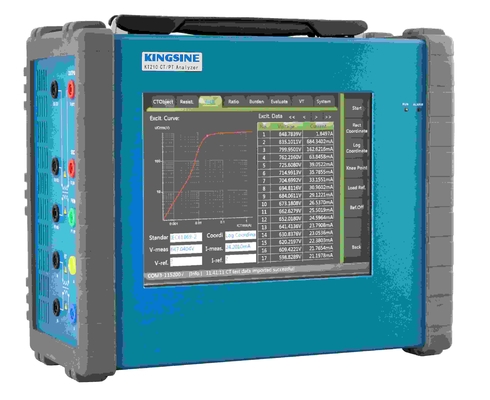 Купить IEC 60044-1 / IEC 60044-6 Стандартный высокомерный КТ-анализатор / Анализатор трансформатора тока KT200 Производство в сети
