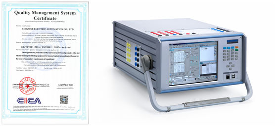 Испытательная система KINGSINE K2030i реле экрана касания IEC61850 TFT LCD